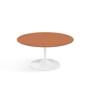 Saarinen Coffee Table - 35" Round Coffee Tables Knoll White Pearwood 