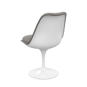 Saarinen Tulip Armless Chair - Upholstered Side/Dining Knoll 