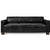 Cabot Sofa Sofa Gus Modern Saddle Black Leather 