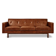 Embassy Sofa Sofa Gus Modern Saddle Brown Leather 
