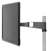 Sapper 50 Monitor Arm Accessories Knoll Medium Grey 16" Black