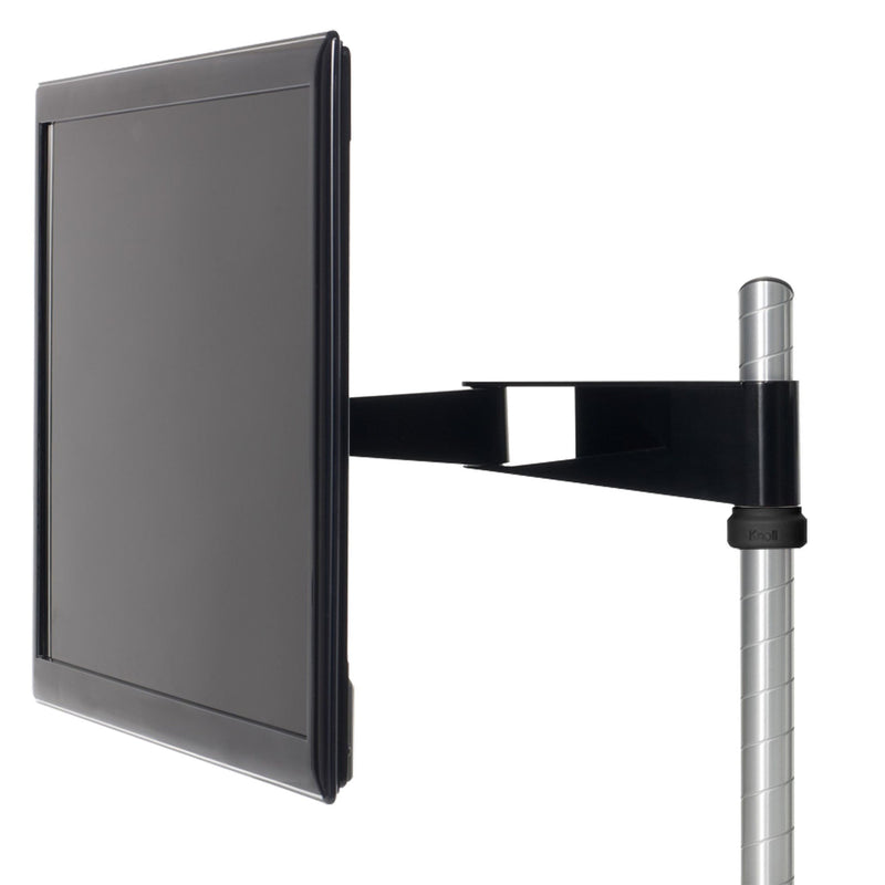 Sapper 50 Monitor Arm Accessories Knoll Jet Black 16" Black
