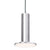 Cielo Hi-Bright Pendant Lamp hanging lamps Pablo Satin Aluminum / Gray cord 