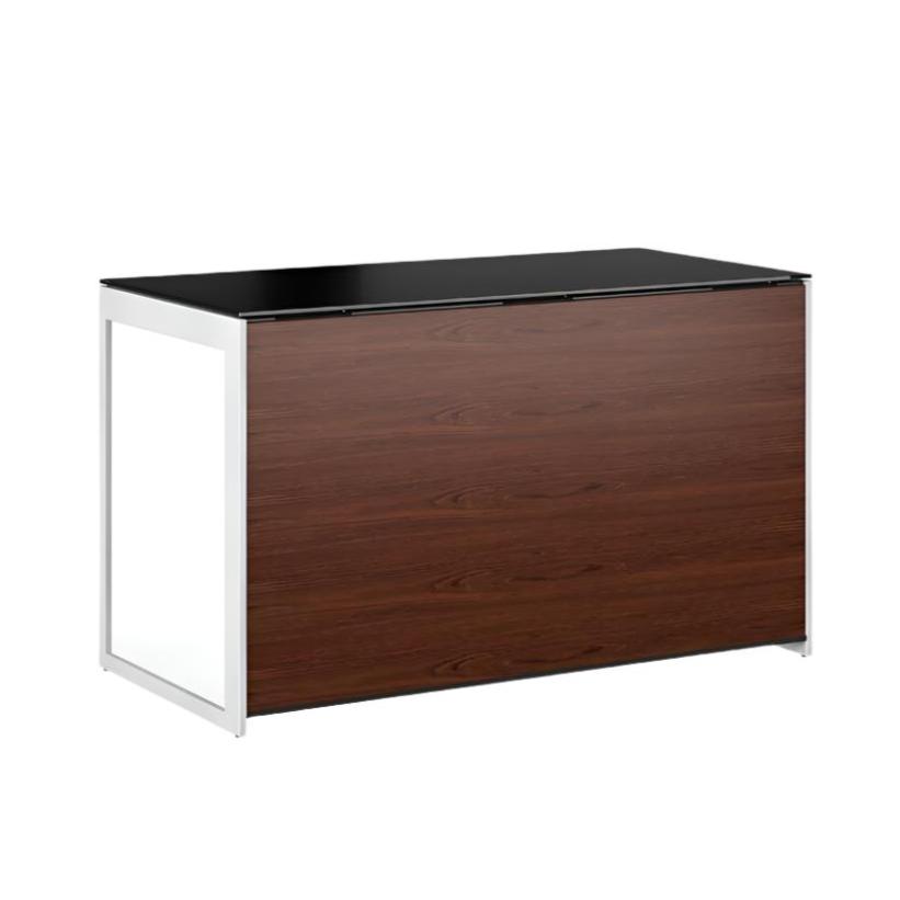 Sequel 20 Compact Desk Back Panel 6108 Desk&#39;s BDI Chocolate Stained Walnut 