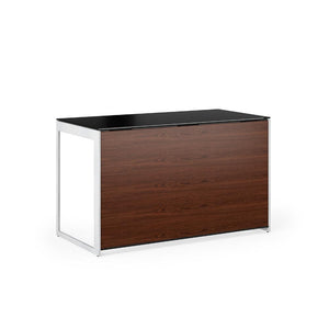 Sequel 20 Compact Desk Back Panel 6108 Desk's BDI Chocolate Stained Walnut 