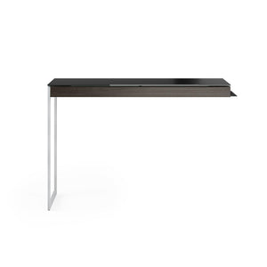 Sequel 20 Return 6112 Desk's BDI Charcoal Stained Ash Satin Nickel 