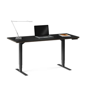 Sequel 20 Lift Standing Desk Desk's BDI Charcoal Stained Ash 6151 