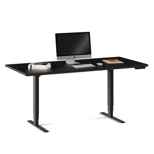 Sequel 20 Lift Standing Desk Desk's BDI Chocolate Stained Walnut 6152 +$200.00 