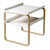 Side Table 915 side/end table Artek Natural Birch Frame/Lacquered White Shelf 