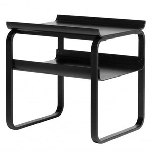 Side Table 915 side/end table Artek Frame/Shelf Finish: Black Lacquered Frame and Shelf 
