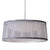 Solis Drum Led Suspension Lamp suspension lamps Pablo Silver 36" 