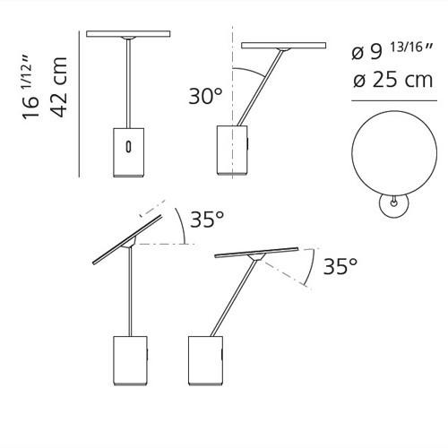 Sisifo Table Lamp Table Lamps Artemide 