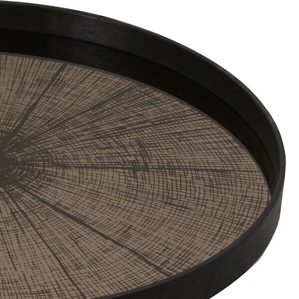 Slice Round Mirror Tray Tray Ethnicraft 