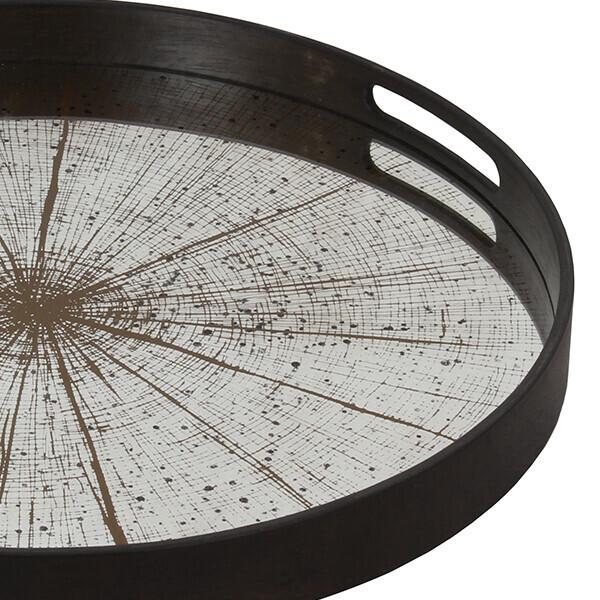 Slice Round Mirror Tray Tray Ethnicraft 