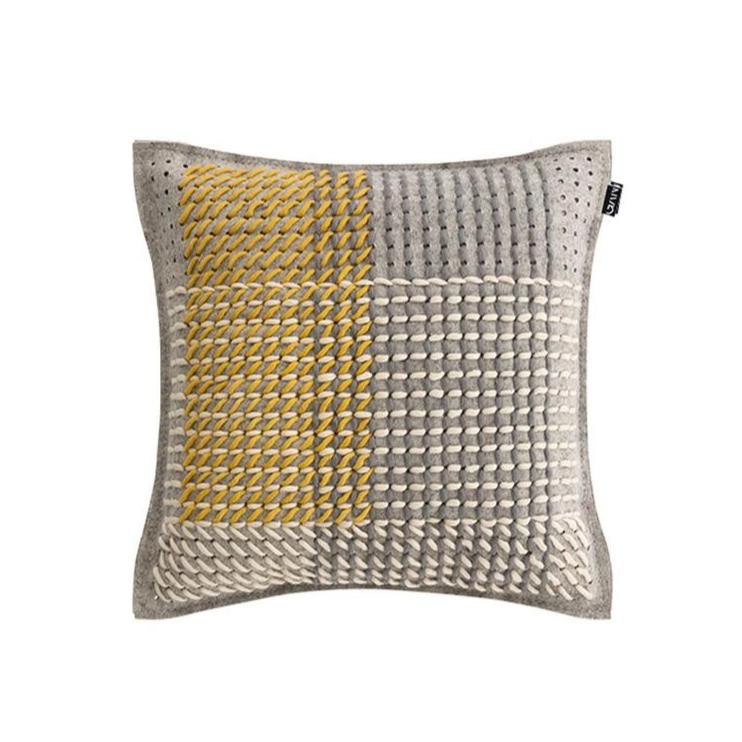 Canevas Geo Pillow Pillows Gan Small - Gray 