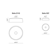 Soho C Ceiling Lamp ceiling lights Marset 