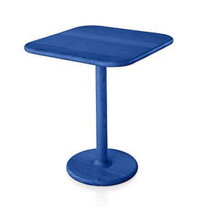 Solo Table table Mattiazzi 20 in. Diameter Top Neon Blue Anlin Ash 