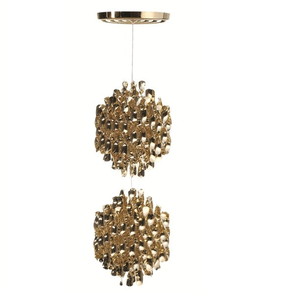 Panton Spiral Sp2 Hanging Lamp hanging lamps VerPan Gold 