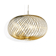 Spring Brass Pendant Light suspension lamps Tom Dixon Large 