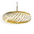 Spring Brass Pendant Light suspension lamps Tom Dixon Small 