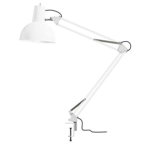 Spring Balanced Clamp Lamp Floor Lamps Original BTC White 