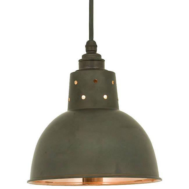 Spun Reflector Pendant with Cord Grip Lampholder suspension lamps Original BTC 