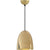 Stanley Large Pendant Light suspension lamps Original BTC Hammered Polished Brass 