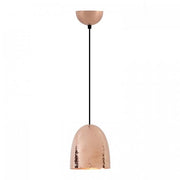 Stanley Small Pendant Light Pendant Lights Original BTC Hammered Polished Copper 