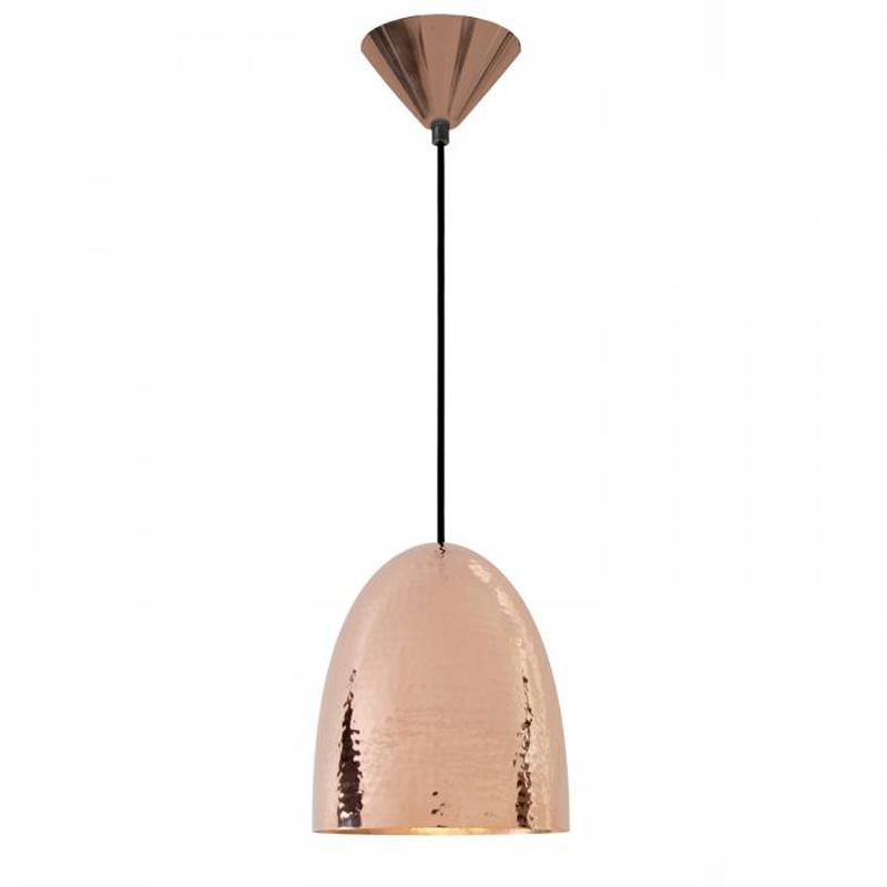 Stanley Medium Pendant Light suspension lamps Original BTC Hammered Polished Copper 