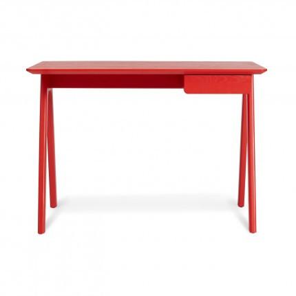 Stash Desk Desk's BluDot Red on Ash 