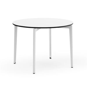 Stromborg Table - 42" Round Dining Tables Knoll Bright white laminate White 