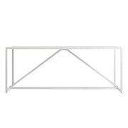 Strut Large Outdoor Table Outdoors BluDot White 