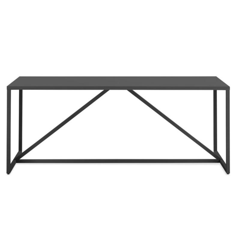 Strut Large Outdoor Table Outdoors BluDot Carbon 