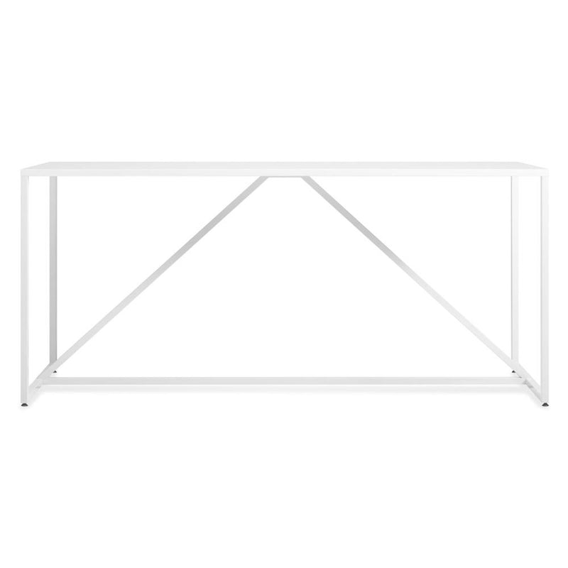 Strut Bar Height Table bar height tables BluDot X-Large White 