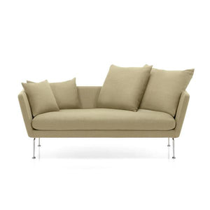 Suita Two-Seater Sofa With Pointed Back Cuhsions Sofa Vitra 