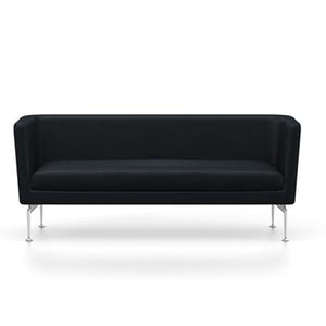 Suita Club Sofa sofa Vitra Polished Aluminum Credo - Black/Anthracit 