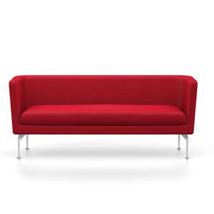 Suita Club Sofa sofa Vitra Polished Aluminum Laser - Red 