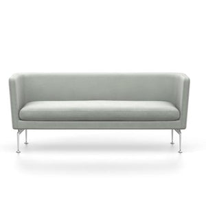 Suita Club Sofa sofa Vitra Polished Aluminum Credo - Cream/dolphin 