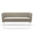 Suita Club Sofa sofa Vitra Polished Aluminum Credo - Rock 