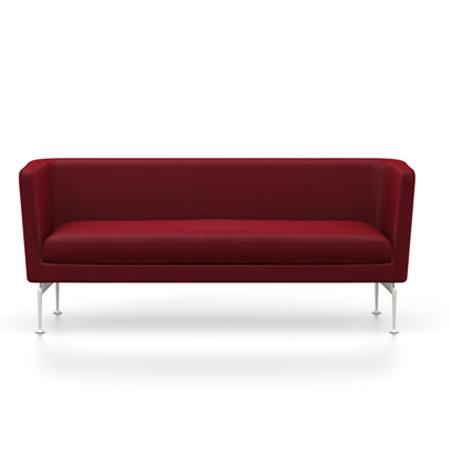 Suita Club Sofa sofa Vitra Soft Light Laser - Dark Red 