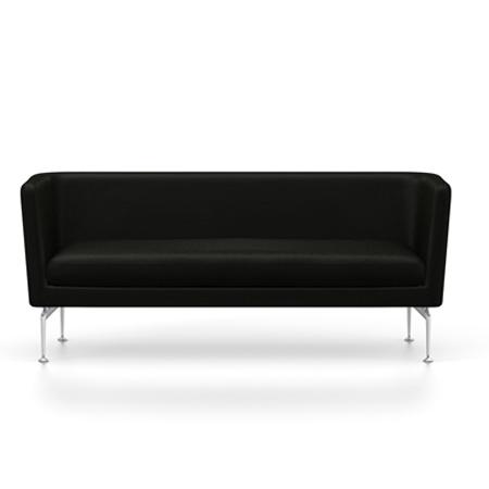 Suita Club Sofa sofa Vitra Polished Aluminum Laser - Black 