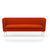 Suita Club Sofa sofa Vitra Soft Light Laser - Poppy Red 