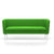 Suita Club Sofa sofa Vitra Soft Light Laser - Grass Green 