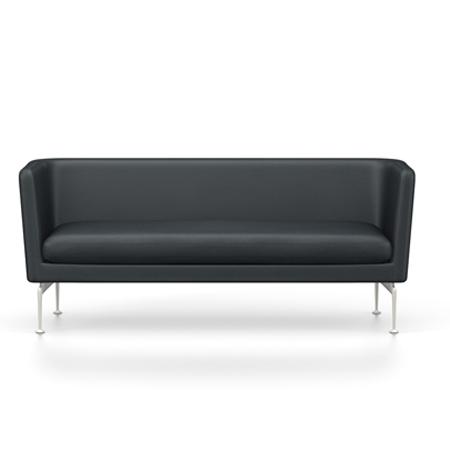 Suita Club Sofa sofa Vitra Soft Light Vitra Leather - Asphalt 