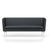 Suita Club Sofa sofa Vitra Soft Light Vitra Leather - Asphalt 