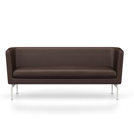 Suita Club Sofa sofa Vitra Soft Light Vitra Leather - Maroon 