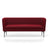 Suita Club Sofa sofa Vitra Basic Dark Laser - Dark Red 