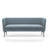 Suita Club Sofa sofa Vitra Basic Dark Laser - Ice blue 