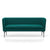 Suita Club Sofa sofa Vitra Basic Dark Laser - Teal blue 