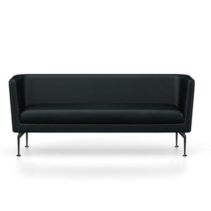 Suita Club Sofa sofa Vitra Basic Dark Vitra Leather - Nero 